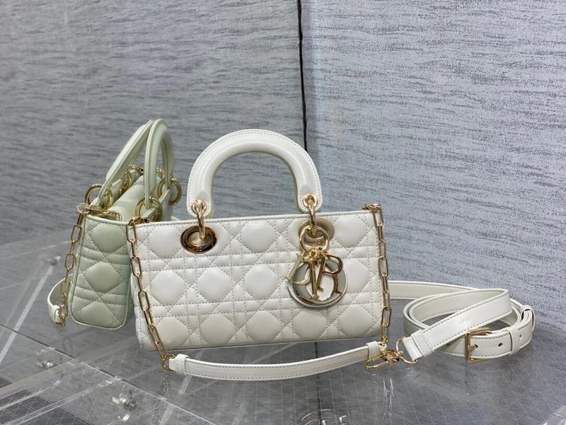 Christian Dior handbags with a snap - button closure and a decorative buckleDior Bag