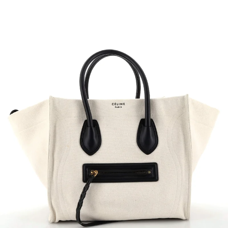 Christian Dior backpacks with a sleek, minimalist silhouettePhantom Bag Canvas Medium