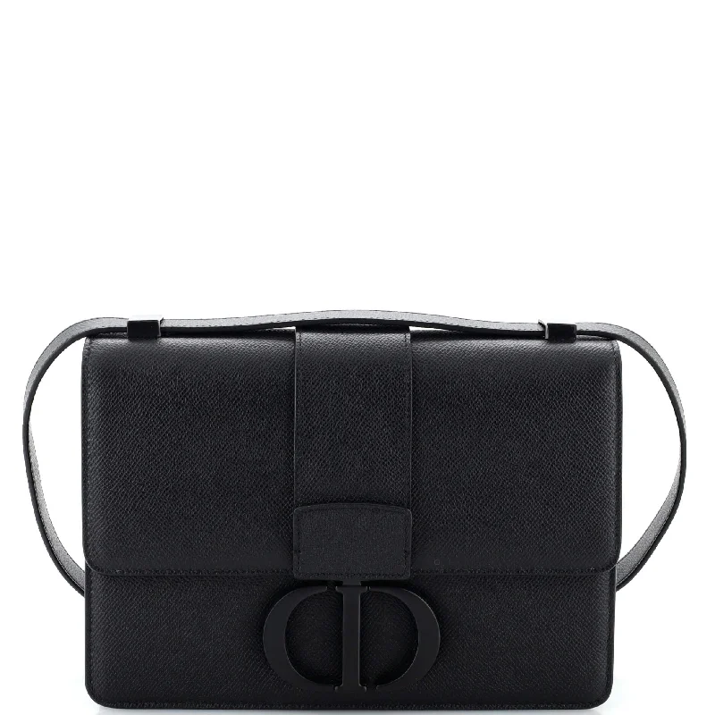 Contemporary Christian Dior handbags with a unique shapeUltra Matte 30 Montaigne Flap Bag Leather