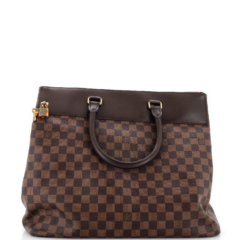 High - fashion Christian Dior bags with a geometric patternGreenwich Travel Bag Damier PM