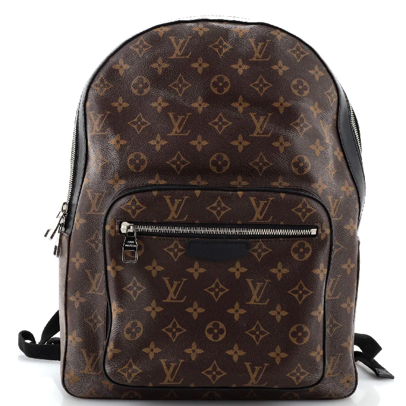 Christian Dior bags with a side - pocket for holding a water bottleJosh Backpack Macassar Monogram Canvas